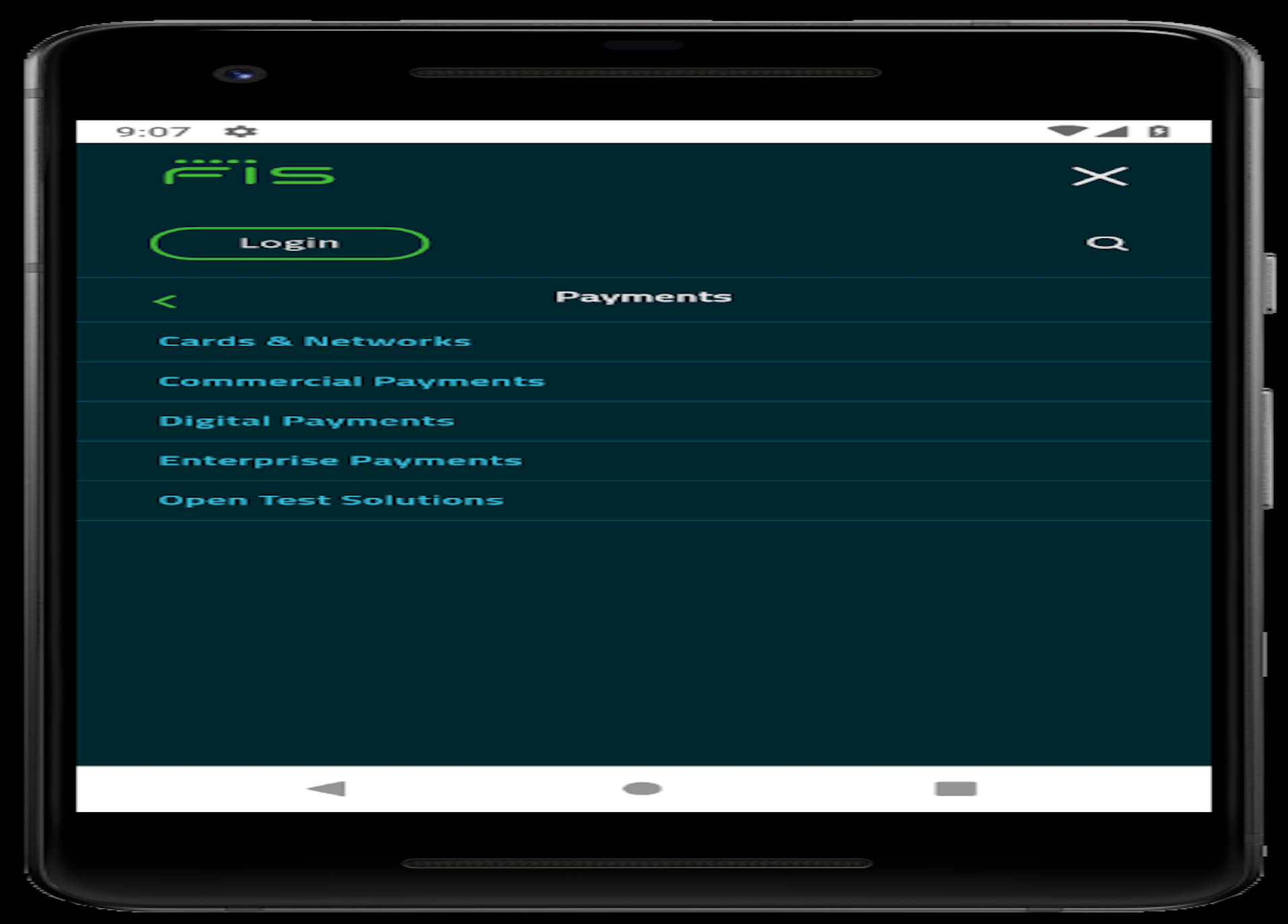 Landing template screenshot