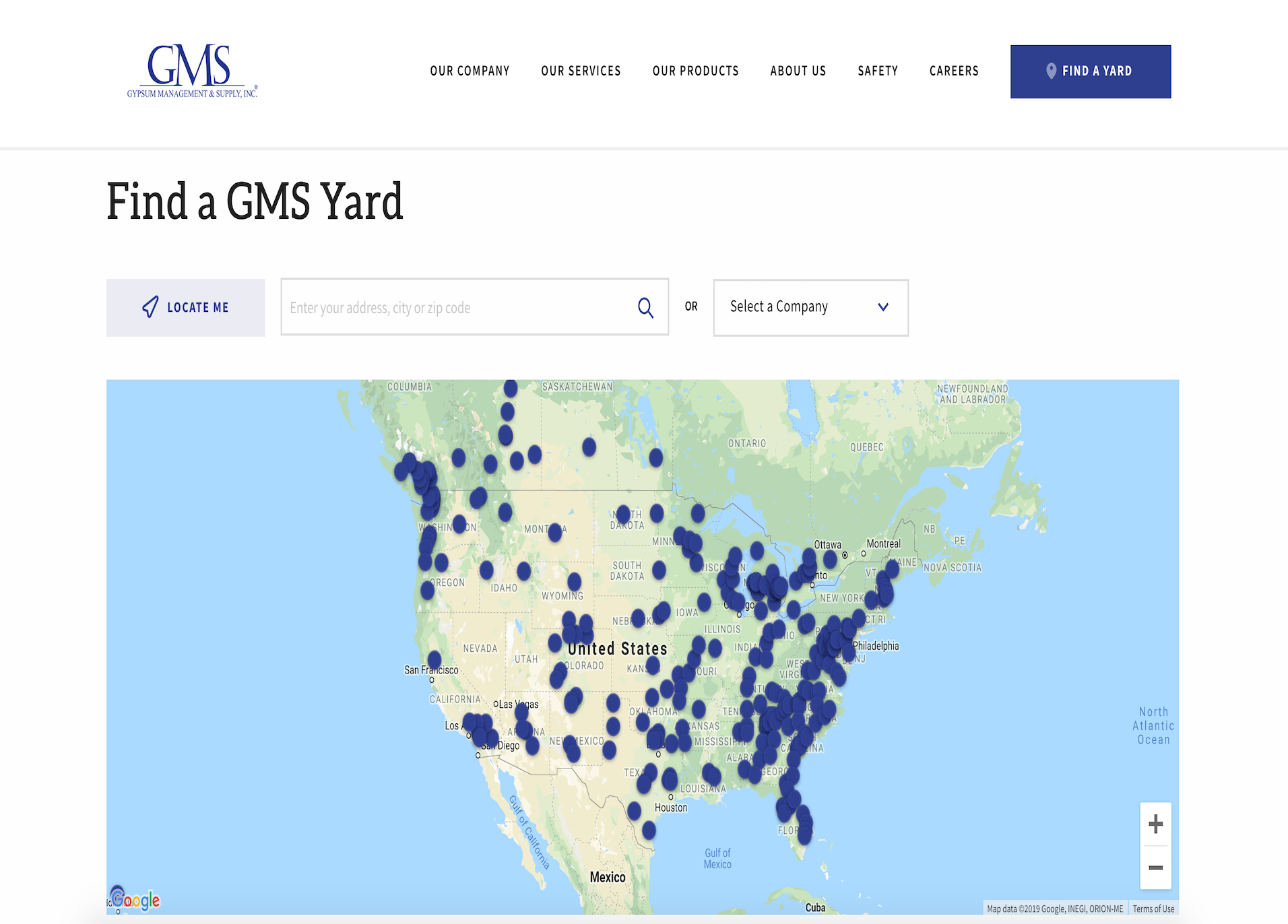 Landing template screenshot