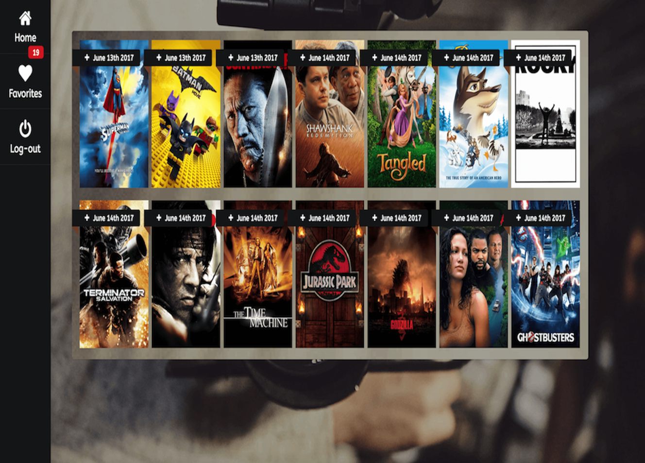 Hero template screenshot