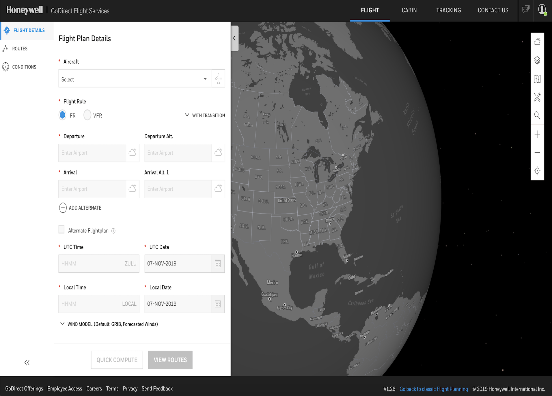 Landing template screenshot