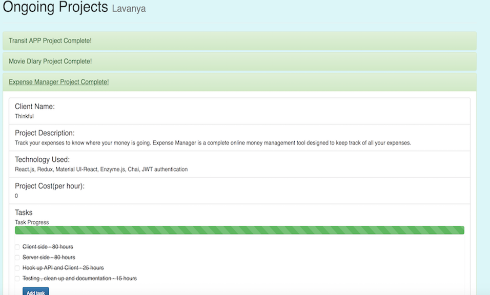 Landing template screenshot