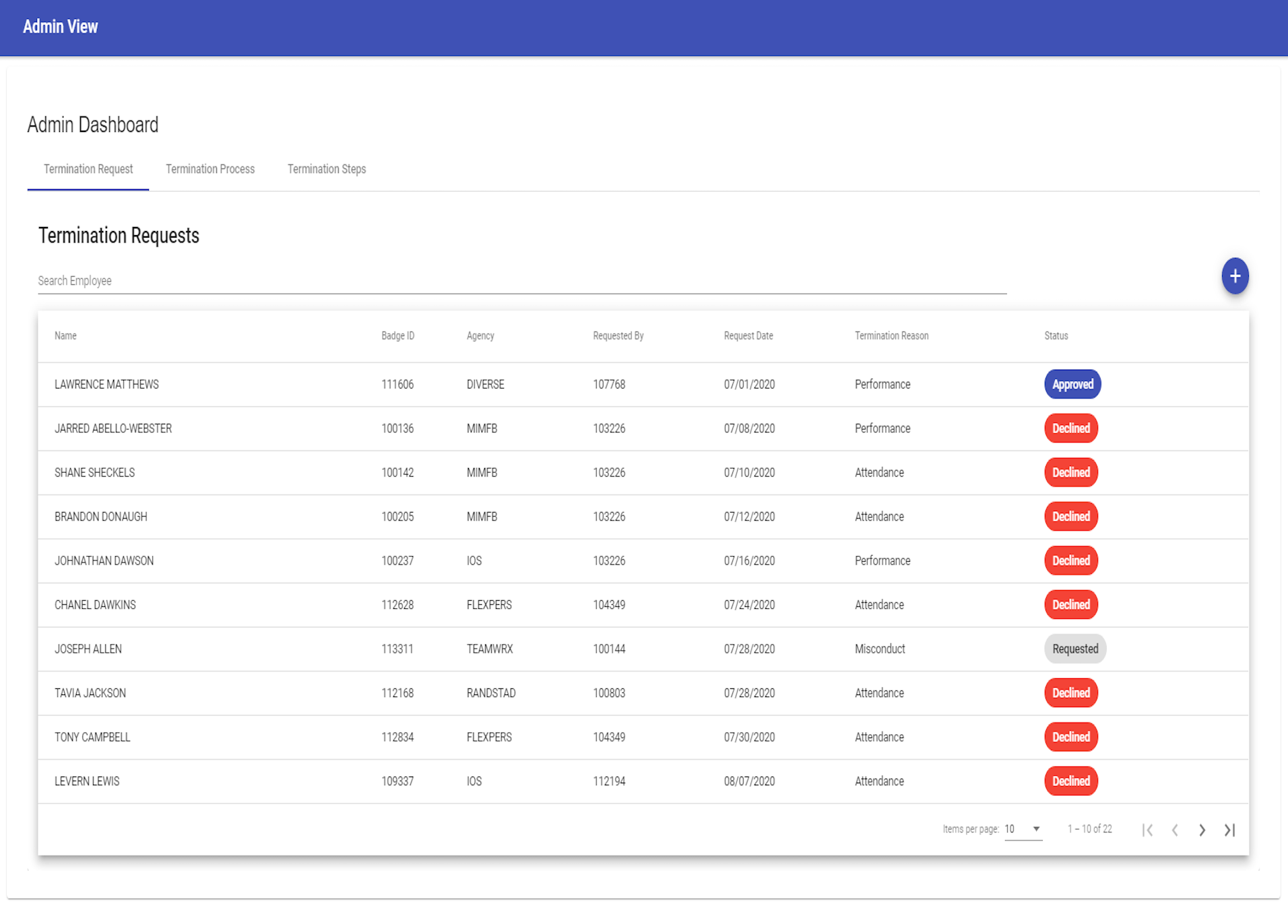 Landing template screenshot